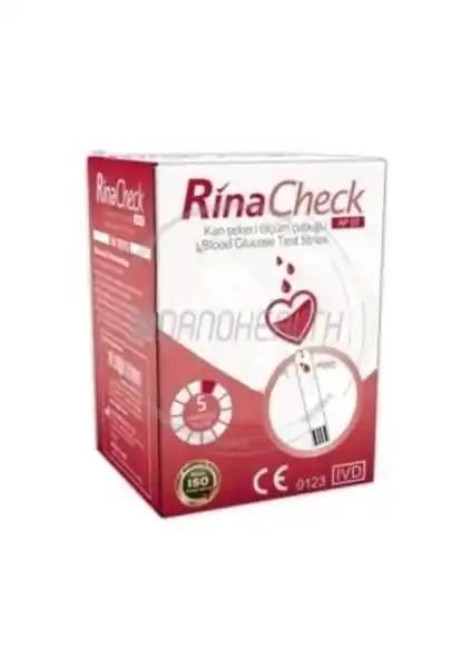 Rina Check 50 Şeker Ölçüm Çubuğu Diyabet Takibi İçin Güvenilir ve Pratik Medikal Alet