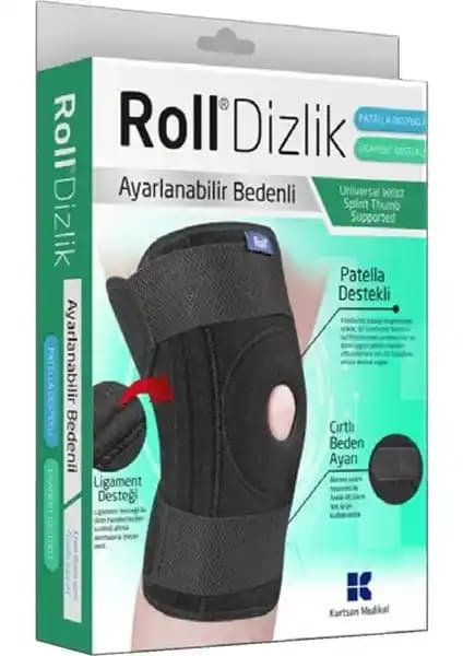 Roll Patella ve Ligament Destekli Dizlik: Diz Sağlığını Koruyan Stabil ve Konforlu Tasarım