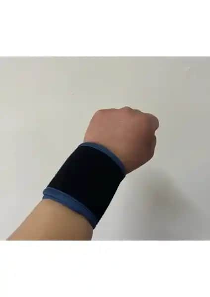 Romed MAVİ Metal Destekli El Bilek Ateli: Günlük ve Spor Kullanımı İçin Ortopedik Destek Çözümü