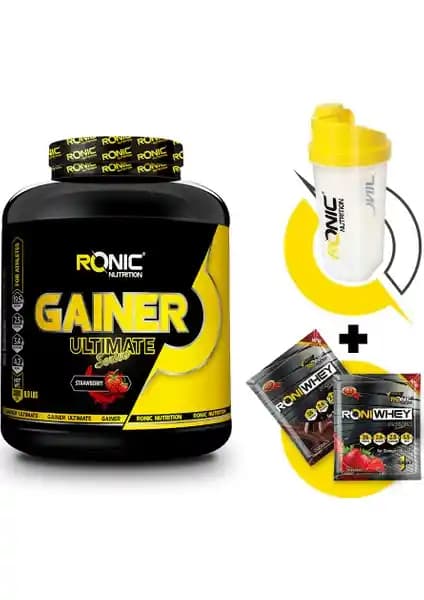 Ronic Nutrition Gainer Ultimate 3000 G Kas Gelişimi ve Enerji İçin Güçlü Destek