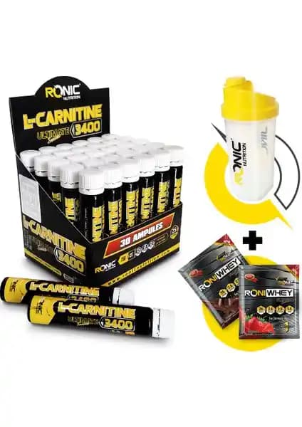 Ronic Nutrition L - Carnitine 3400 Ultimate ile Performans ve Yağ Yakımını Artırın