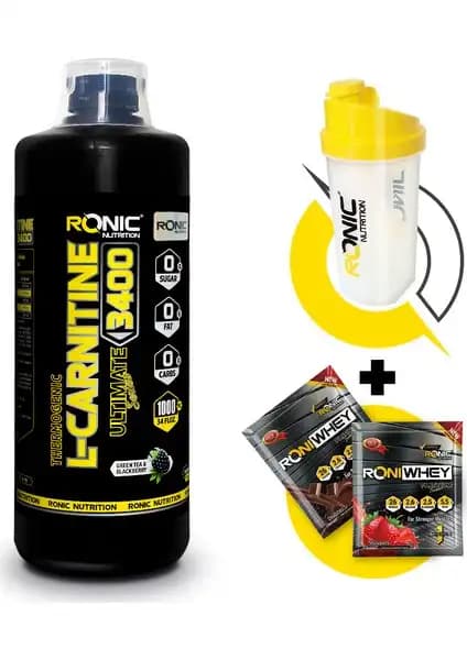 Ronic Nutrition L - Carnitine 3400 Ultimate Thermogenic ile Yağ Yakımı ve Enerji Artışı