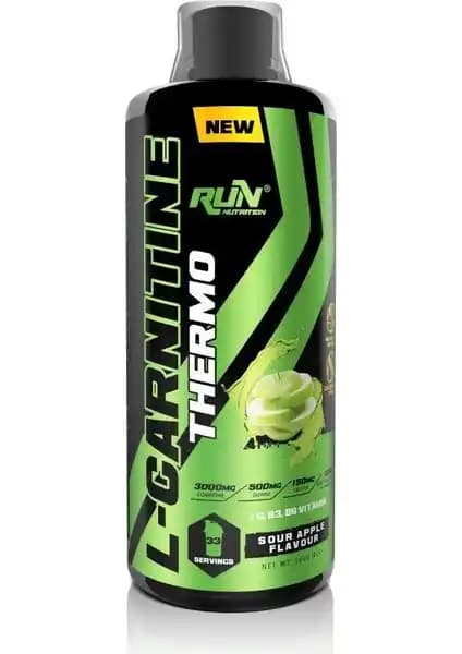 Run Nutrition L-karnitin Ekşi Elma Aromalı: Yüksek Performans ve Enerji Artırıcı Takviye