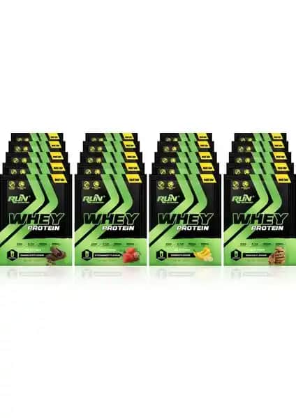 Run Nutrition Whey Protein Saşe 660g: Yüksek Kaliteli ve Pratik Protein Takviyesi