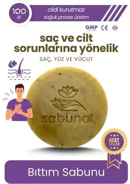 Sabunal Bıttım Sabunu: Doğal İçeriklerle Güçlü Saç ve Cilt Bakımı Ürünü