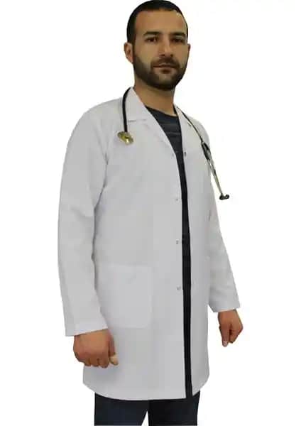 Safa Forma Erkek Doktor Önlüğü: Hijyenik, Konforlu ve Dayanıklı Sağlık Giysisi