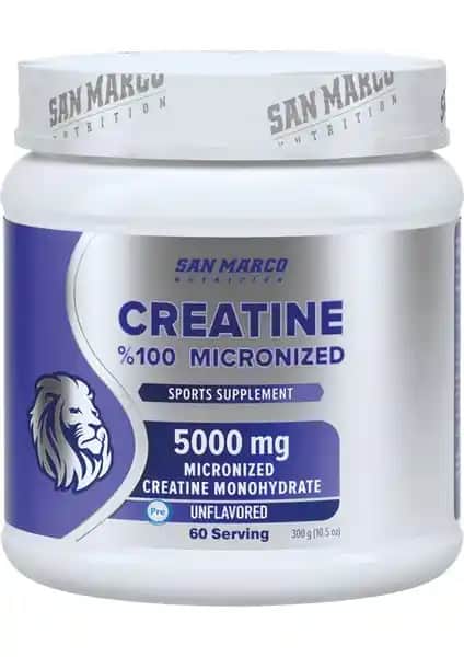 San Marco Nutritional Creatine ile Kas Gücünüzü ve Performansınızı Artırın