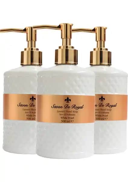 Savon De Royal Luxury Vegan Sıvı Sabun White Pearl: Şık ve Doğal Temizlik Deneyimi
