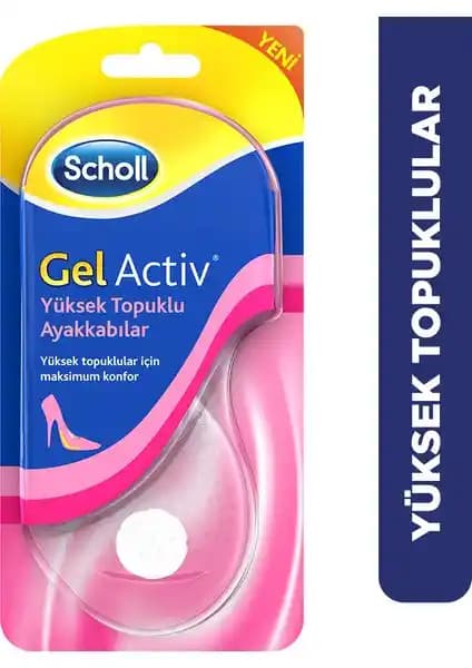 Scholl Gel Activ Tabanlık Yüksek Topuklu Ayakkabılar İçin Konfor ve Sağlık Çözümü