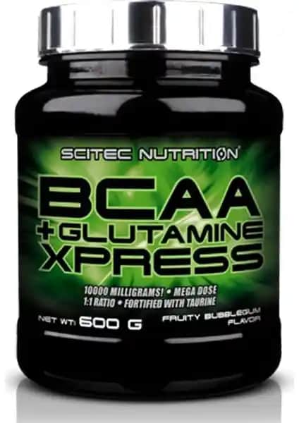 Scitec Bcaa+Glutamine Xpress 600 Gr Performansı Artıran Spor Takviyesi