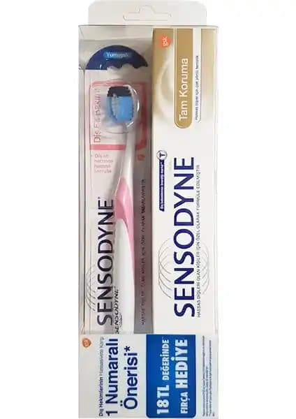 Sensodyne Fırça Tam Koruma 75 ML Diş Macunu Hassas Dişler İçin Güvenilir Çözüm