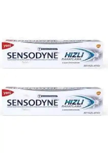 Sensodyne Hassas Dişler İçin Etkili Diş Macunu Paketi 75 ml x 2'li set