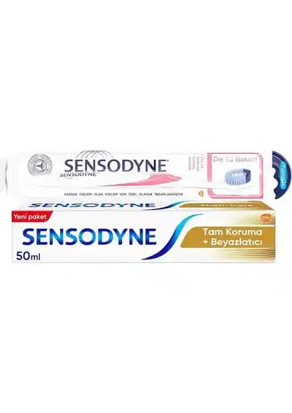 Sensodyne Hassas Dişler İçin Güvenilir Diş Macunu ve Günlük Koruma Ürünü
