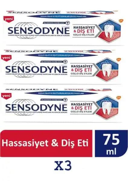 Sensodyne Hassasiyet Diş Eti Güçlü Diş Etleri: Günlük Ağız Bakımı İçin Güvenilir Çözüm
