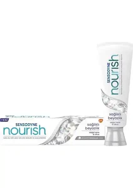 Sensodyne Nourish Beyazlatıcı Diş Macunu: Hassasiyet ve Parlaklık İçin Güçlü Çözüm