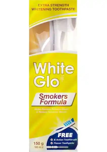 Sigara İçenler İçin Aromasız White Glo Diş Macunu: Temizlik ve Beyazlatma Özellikleri