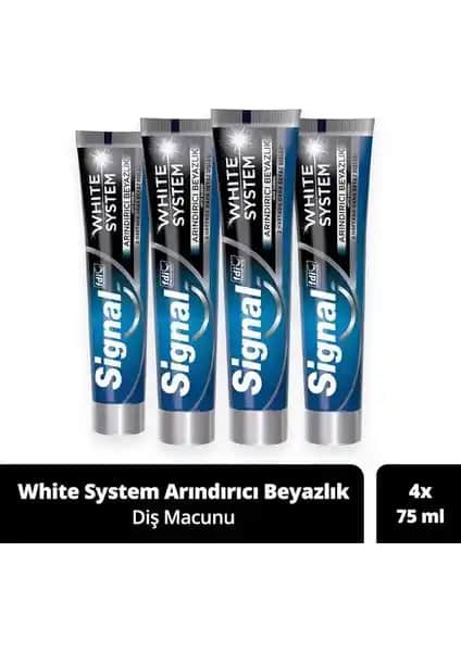 Signal White System Diş Macunu ile Beyazlık ve Ferahlık Sağlayan Günlük Diş Bakımı
