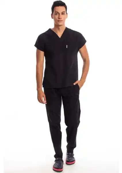 Simirna Cerrahi Doktor Hemşire Scrubs Forma Takımı Kalite ve Konfor Sunan Sağlık Üniforması