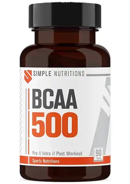 Simple Nutritions BCAA 500 Mg: Kas Gelişimini Destekleyen Güçlü Besin Takviyesi