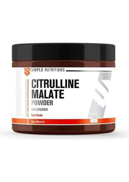 Simple Nutritions Citrulline Malate Unflavoured Sporcular İçin Performans Artırıcı Takviye