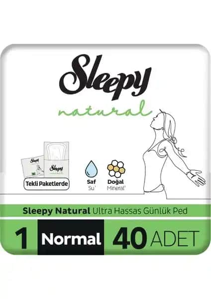 Sleepy Natural Ultra Hassas Günlük Ped: Yüksek Konfor ve Güvenilirlik Sunan Hijyen Ürünü