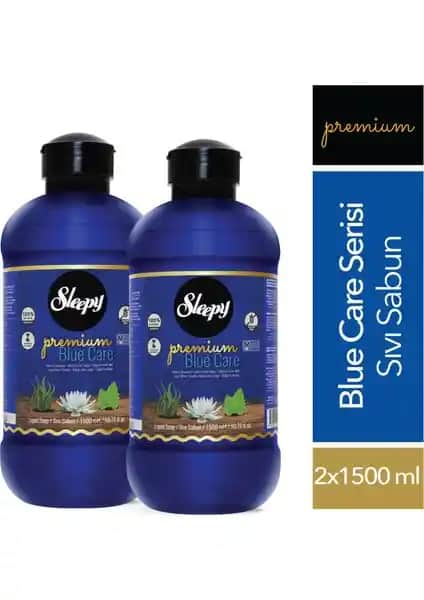 Sleepy Premium Blue Care Serisi Sıvı Sabun: Doğal ve Estetik Temizlik Çözümü
