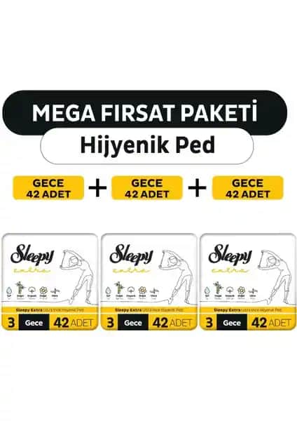 Sleepy Ultra İnce Gece Hijyenik Pedleri: Konfor ve Güvenlik Bir Arada