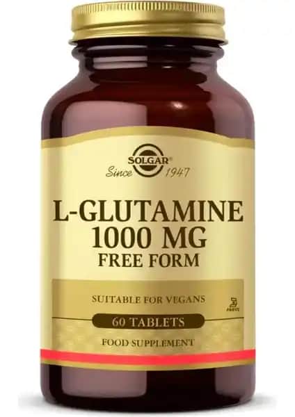 Solgar L-Glutamin 1000 Mg 60 Tablet Sağlık ve Spor Performansını Destekleyen Takviye