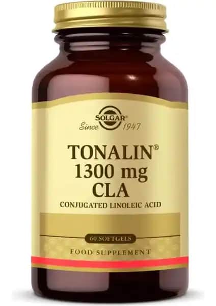 Solgar Tonalin CLA 1300 Mg Yağ Yakımını Destekleyen Güvenilir Takviye Ürünü