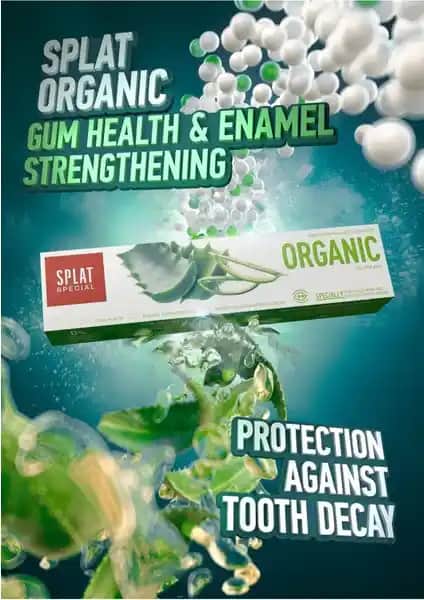 SPLAT Organik Aloe Vera Diş Macunu: Hassas Dişler İçin Doğal ve Güçlendirici Bakım