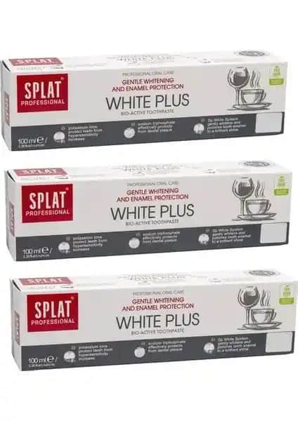 SPLAT Professional White Plus Diş Macunu: Güçlendirici ve Beyazlatıcı Özellikleriyle Sağlıklı Gülüş