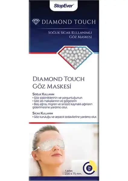 StopEver Diamond Touch Göz Maskesi ile Göz Sağlığınızı Koruyun ve Konforunuzu Artırın