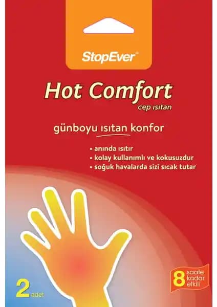 StopEver Hot Comfort Cep Isıtan: Pratik ve Güvenilir Soğuk Hava Isıtma Çözümü