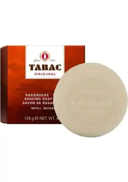 Tabac Tıraş Sabunu Seramik Kase Yedek 125g Geleneksel ve Modern Tıraş Deneyimi