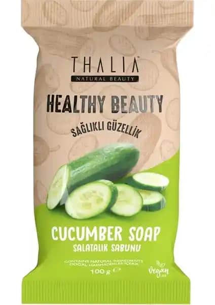 Thalia Salatalık Özlü Doğal Sabun Cilt Temizliği ve Nemlendirme İçin Güçlü Bir Seçenek