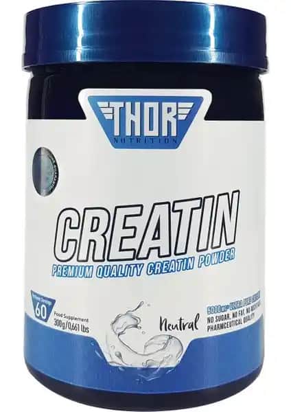 Thor Nutrition Kreatin 300g Sporcular ve Fitness Tutkunları İçin Güç Artırıcı Takviye