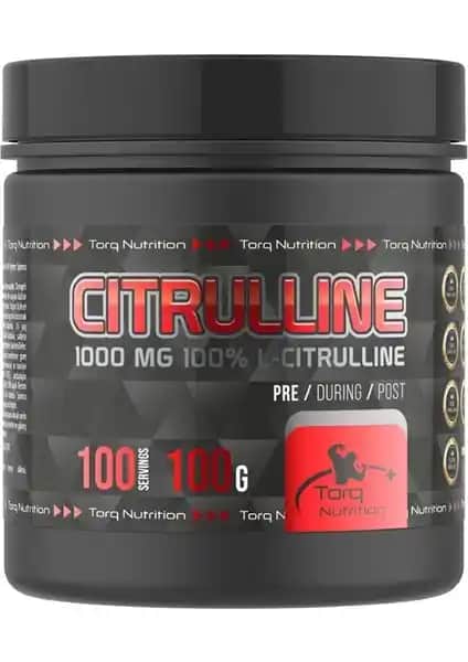 Torq Nutrition Cıtrullıne L-Citrulline Spor Performansını Artıran Doğal Amino Asit Takviyesi
