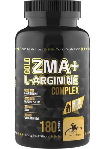 Torq Nutrition Gold ZMA ve L-Arginine Kompleksi Performans ve Kas Sağlığını Destekler