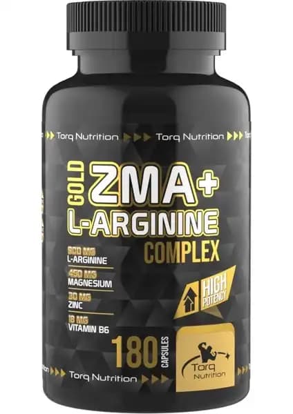 Torq Nutrition Gold ZMA ve L-Arginine Kompleksi Performans ve Kas Sağlığını Destekler