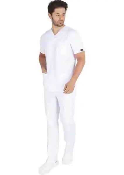 Vehbi Erkek Doktor Hemşire Forması Scrubs: Yüksek Kalite ve Konfor Sunan Sağlık Kıyafeti