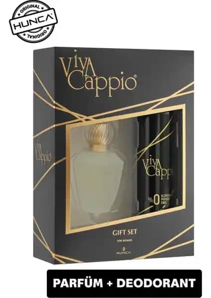 Viva Cappio Classic EDT 60 ml Odunsu Baharatlı ve Çiçeksi Kokusu ile Zarafet Sunar