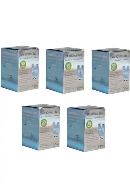 Vivachek Eco Strip Ölçüm Çubuğu: Güvenilir ve Pratik Diyabet Kan Şekeri Ölçüm Çözümü