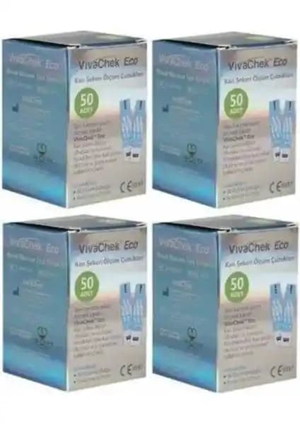 Vivachek Şeker Çubuğu 50'li Paket Güvenilir ve Hızlı Kan Şekeri Ölçüm Çözümü