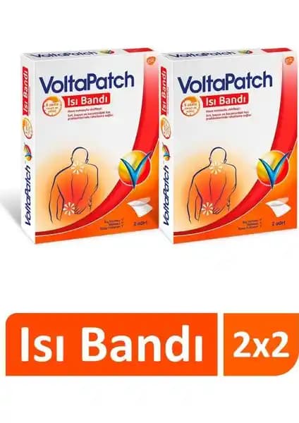 Voltapatch Isı Bandı 4'lü Paket: Bel ve Boyun Ağrılarına Etkili Çözüm