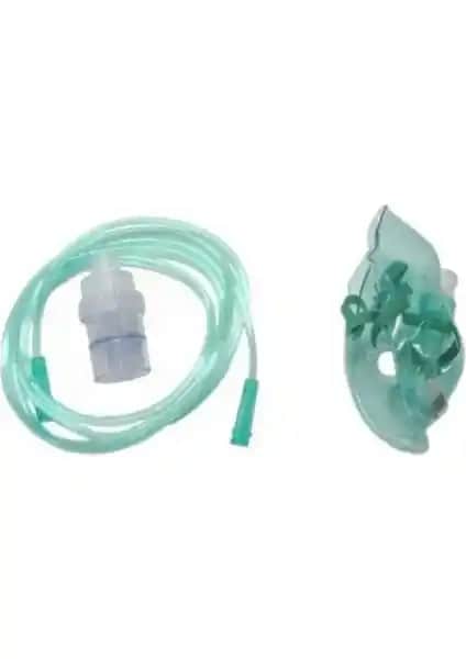 Yetişkin Nebülizatör Maskesi Seti - Rahat ve Hijyenik Solunum Yardımı