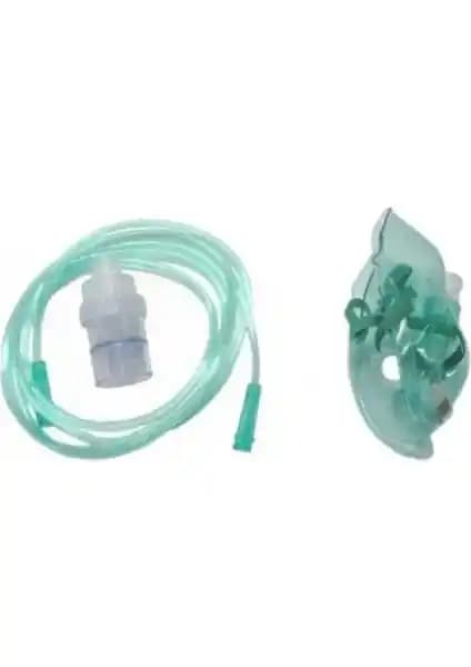 Yetişkin Nebülizatör Maskesi Seti - Rahat ve Hijyenik Solunum Yardımı