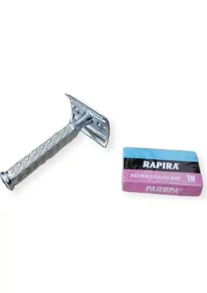 Yuma Tıraş Makinesi ve Rapıra 10'lu Jilet ile Kaliteli ve Güvenli Tıraş Deneyimi