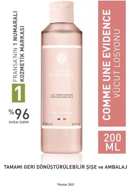 Yves Rocher Parfümlü Vücut Losyonu: Zarif Koku ve Nemlendirme Özellikleri