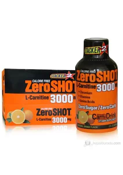 ZeroShot Stacker 2 L Carnitine 3000 ile Yüksek Enerji ve Performans Artışı