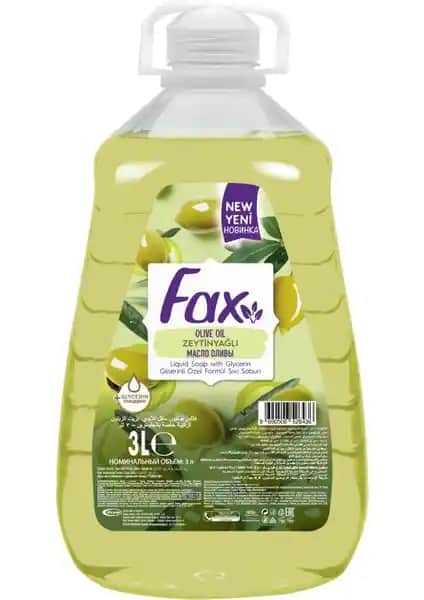 Zeytinyağlı Sıvı Sabun 3 Litre ile Günlük El ve Vücut Temizliğinde Doğal ve Ekonomik Çözüm